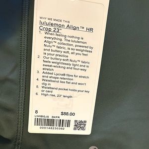 lululemon Align™ High-Rise Crop 23’